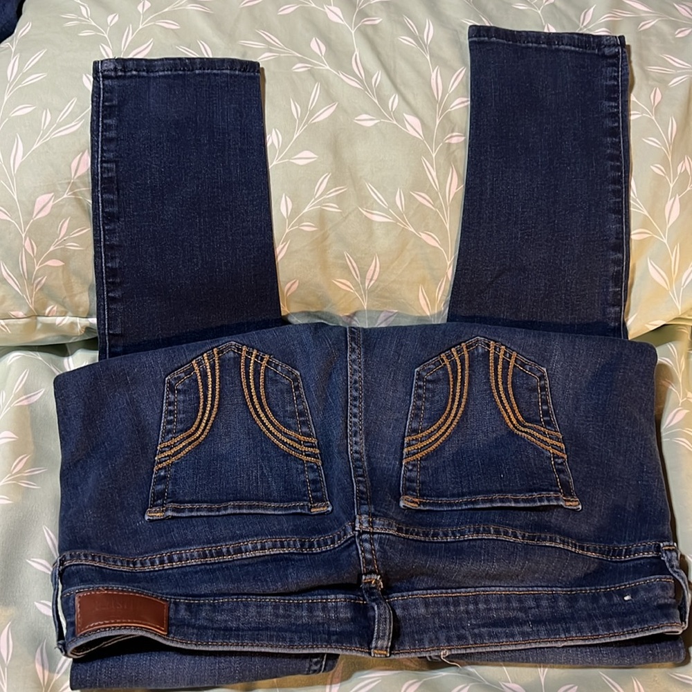 HOLLISTER size 9r (29w 30L) low rise super skinny soft in great condition Jeans - Picture 2 of 5